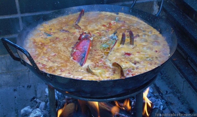 Arròs Caldós amb Llamàntol