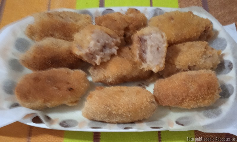 Croquetes de pernil fàcils