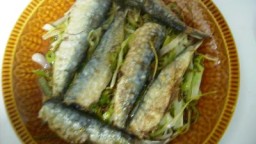 Recepta de cuina de Sardines amb llit d'alls tendres