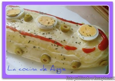 Recepta de cuina de Brazo de gitano de patatas