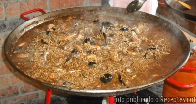 Recepta de cuina de Paella marinera