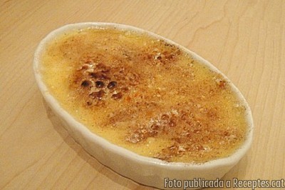 Recepta de cuina de Crema catalana de poma