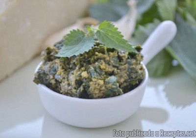 Recepta de cuina de Pesto d'ortiga