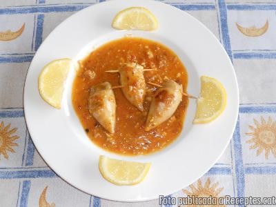 Recepta de cuina de Calamars farcits