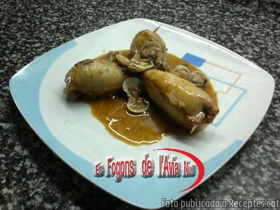 Recepta de cuina de Calamars farcits de peix