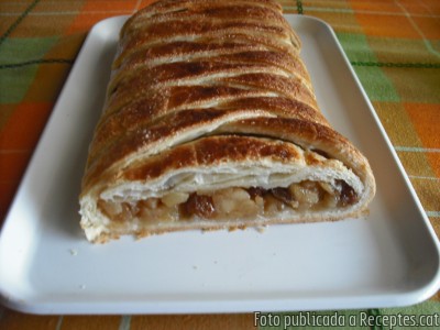 Recepta de cuina de Trena amb poma i panses &quot;strudel&quot;