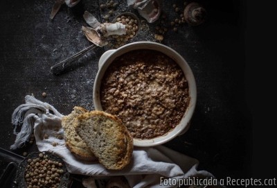 Recepta de cuina de Llenties al forn