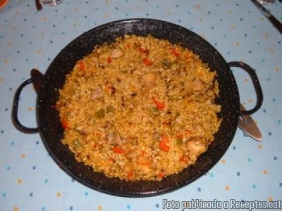 Recepta de cuina de Paella espanyola