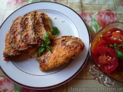 Recepta de cuina de Púding de xapata i parmesà