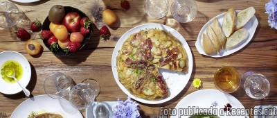 Recepta de cuina de Pastís de patata i cansalada