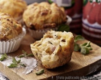 Recepta de cuina de Muffins pizza