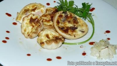 Recepta de cuina de Quiche Lorraine (tartaletes salades)