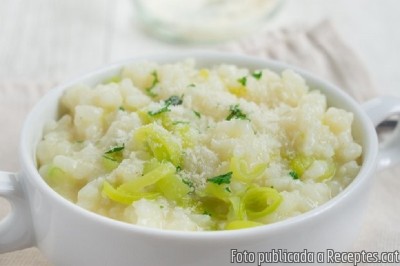 Recepta de cuina de Risotto amb porro