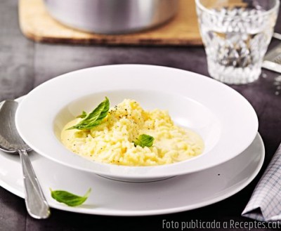 Recepta de cuina de Risotto a la llimona