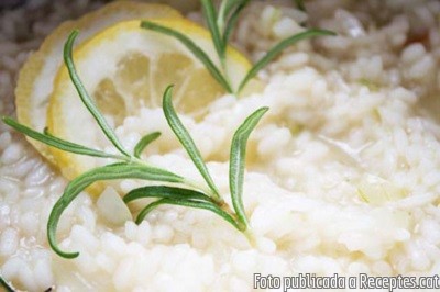 Recepta de cuina de Risotto al Romani i Llimona