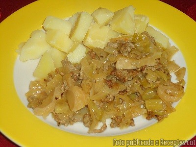 Recepta de cuina de Col Blanca cuita al Forn