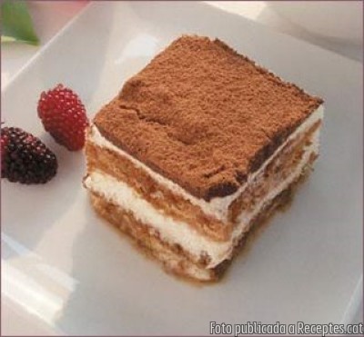 Recepta de cuina de Tiramisu per nens