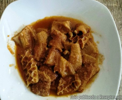 Recepta de cuina de Tripa de vedella