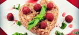 Recepta especial per a Sant Valentí: Cor de risotto de gerds i cava