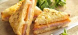 Sandvitxos Croque-Monsieur amb la fregidora d'aire